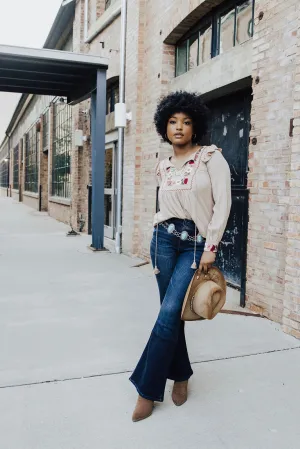 Adeline Embroidered Blouse