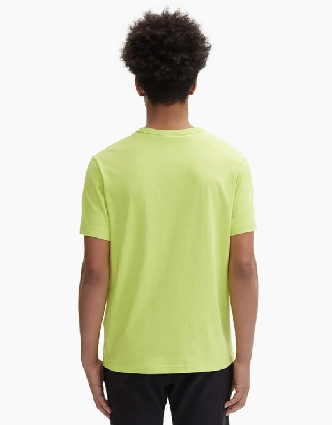CHAMPION EUROPE SCRIPT LOGO CREW NECK T SHIRT GREEN CONFECTION