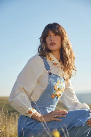 Folk Embroidered Blouse