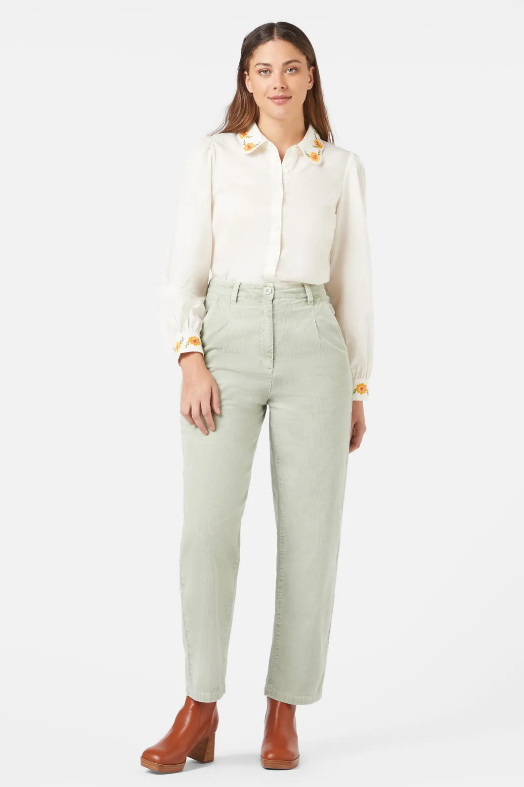 Folk Embroidered Blouse