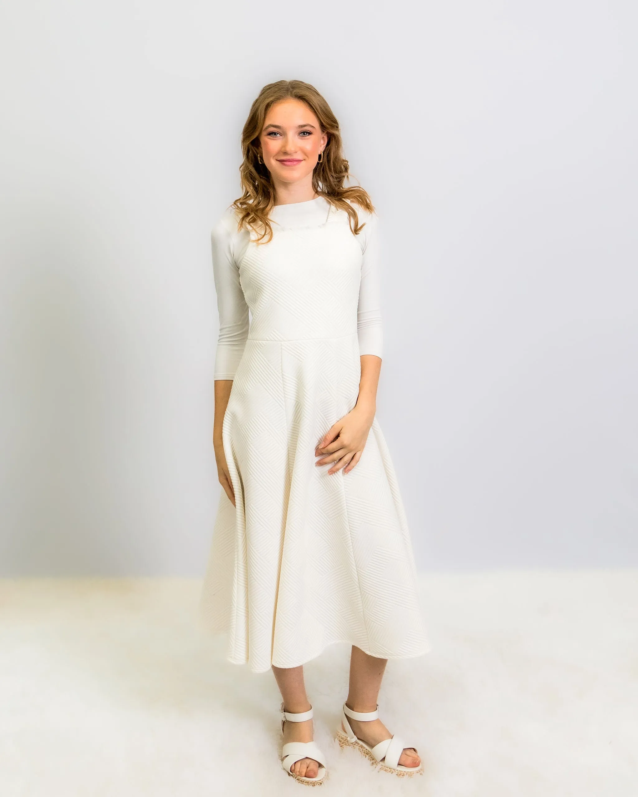 IPOSH FRINGED FLARED JUMPER