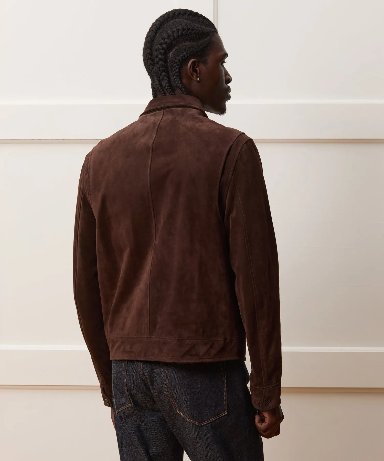 Italian Suede Dean Jacket
