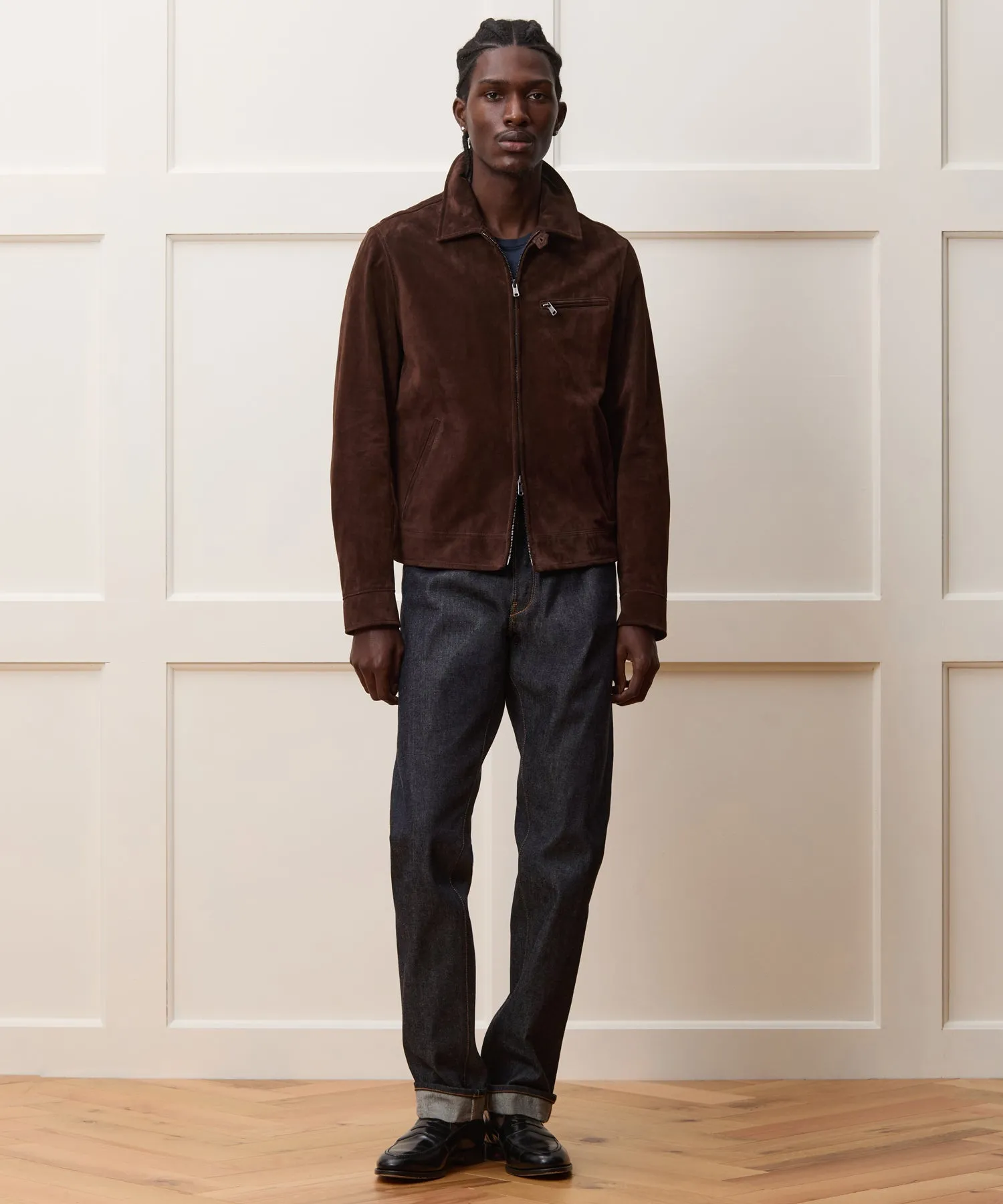 Italian Suede Dean Jacket