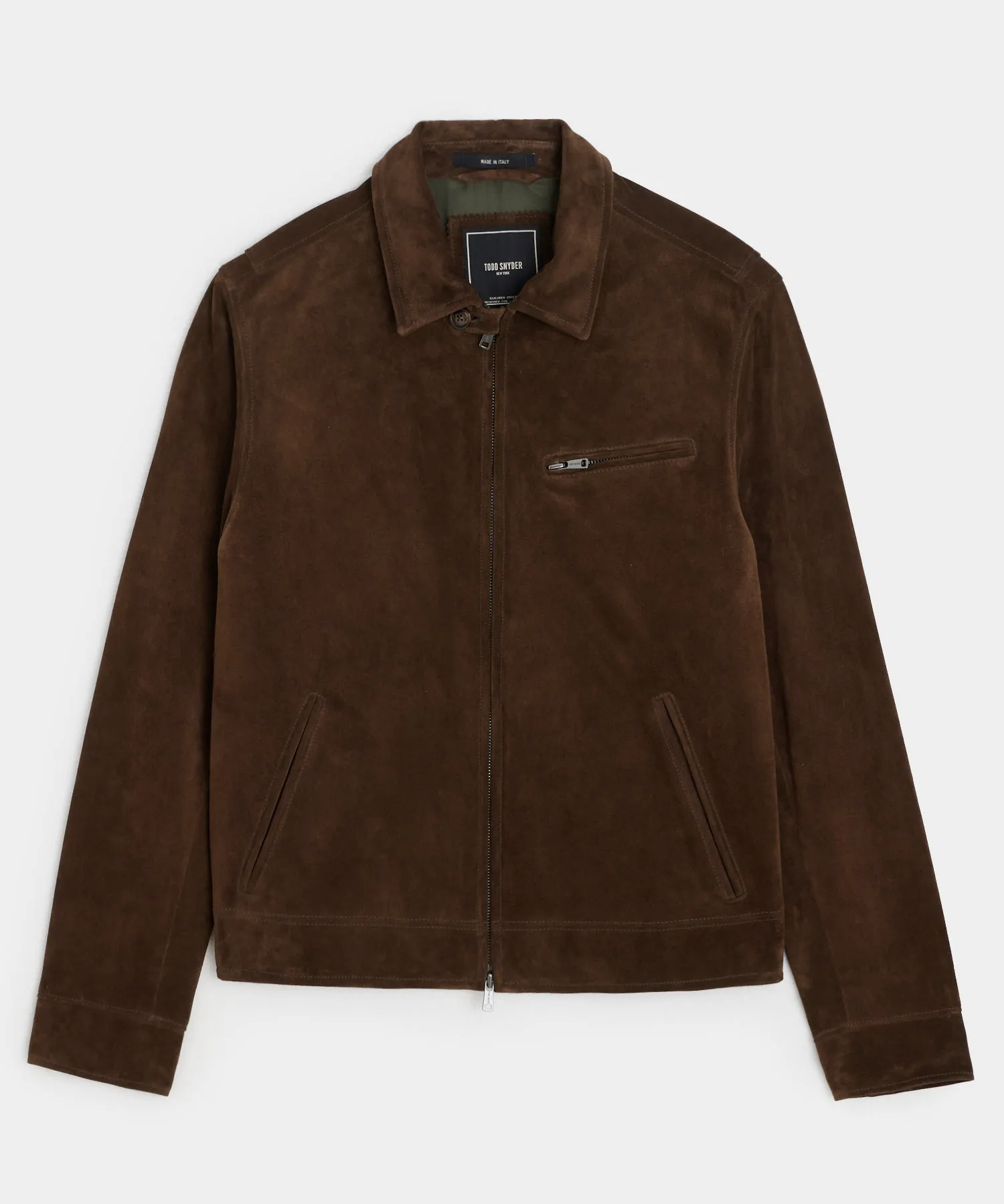 Italian Suede Dean Jacket