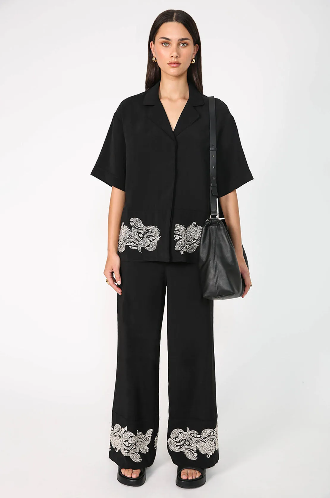jay shirt / black|natural