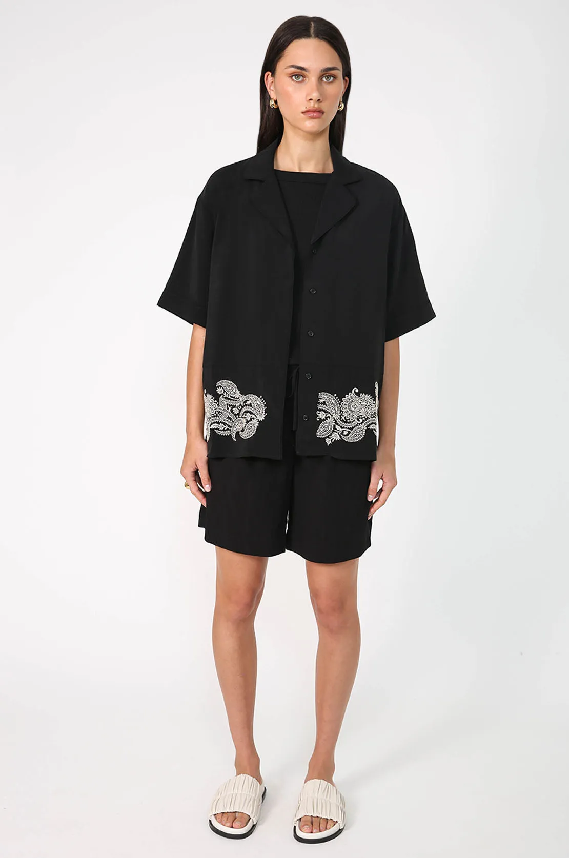 jay shirt / black|natural