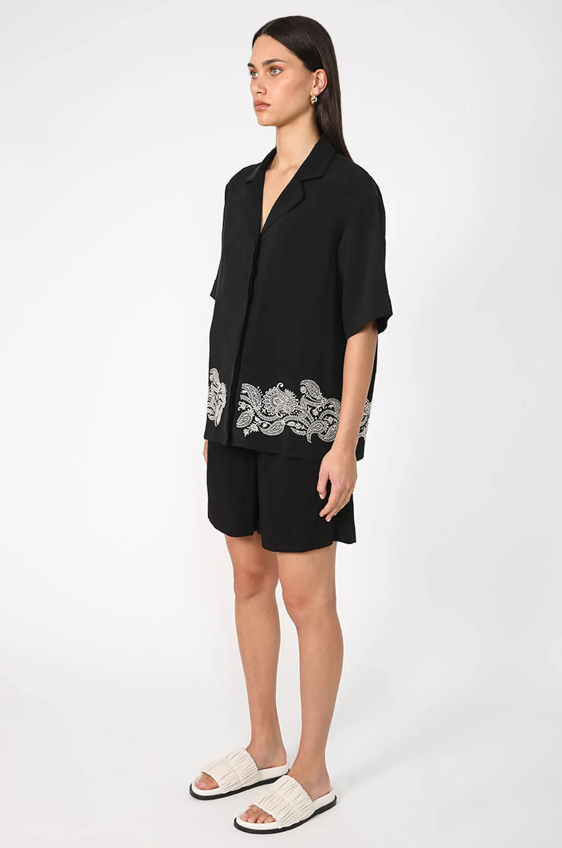 jay shirt / black|natural