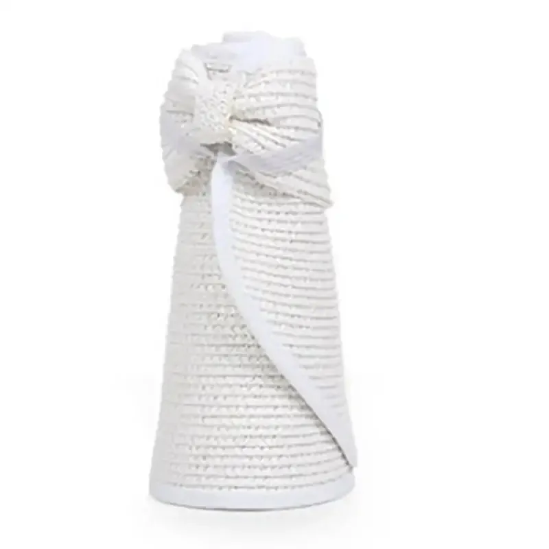 LAMAXPA New Women Summer Visor Hat  Foldable Wide Brim Beach Straw Hat