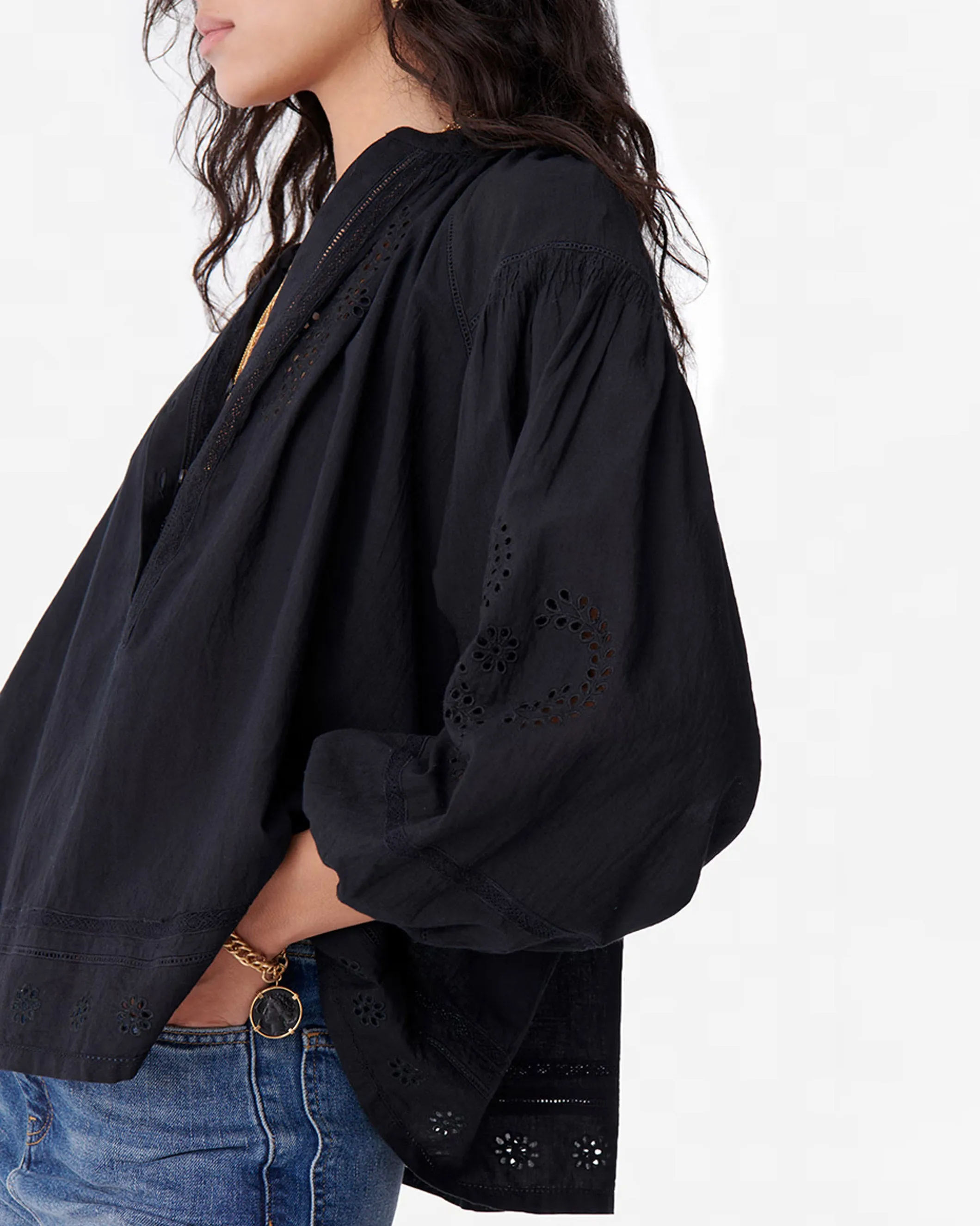 Nipoa Embroidered Blouse