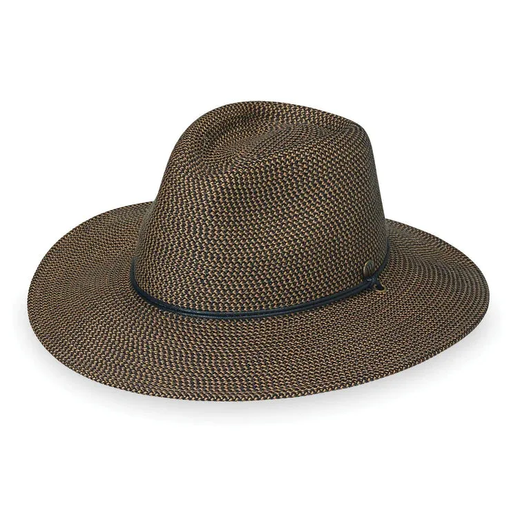 Wallaroo Hats Logan Mens Sun Hat LOG - Dark Brown