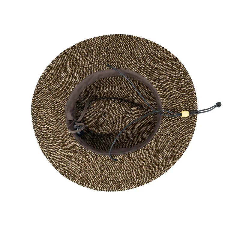Wallaroo Hats Logan Mens Sun Hat LOG - Dark Brown