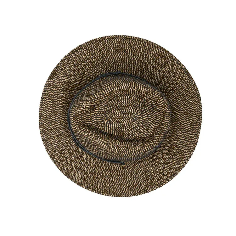 Wallaroo Hats Logan Mens Sun Hat LOG - Dark Brown